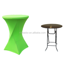 spandex bar table covers wedding party event